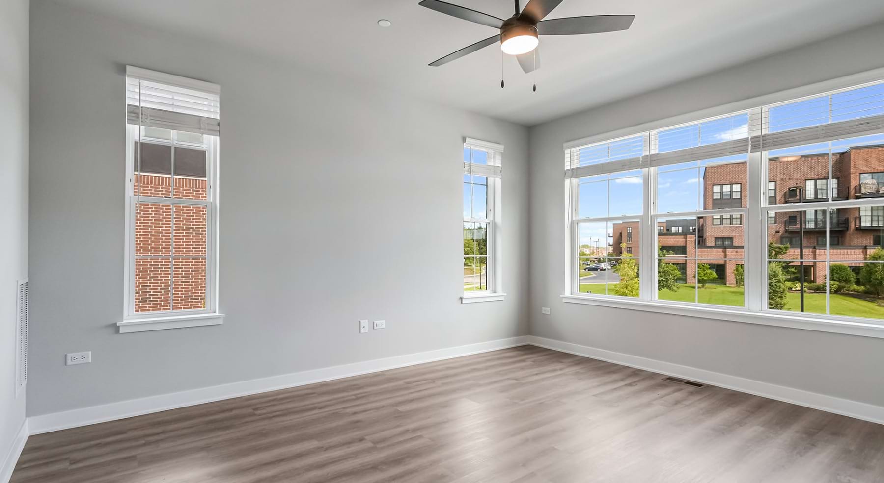 living room with property views